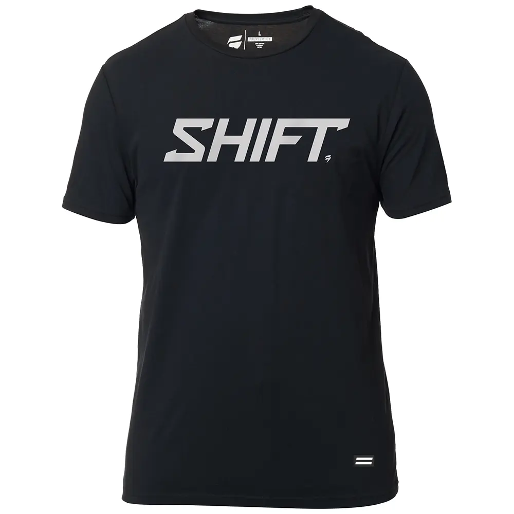 SHIFT WORDMARK SS TEE [BLACK] S
