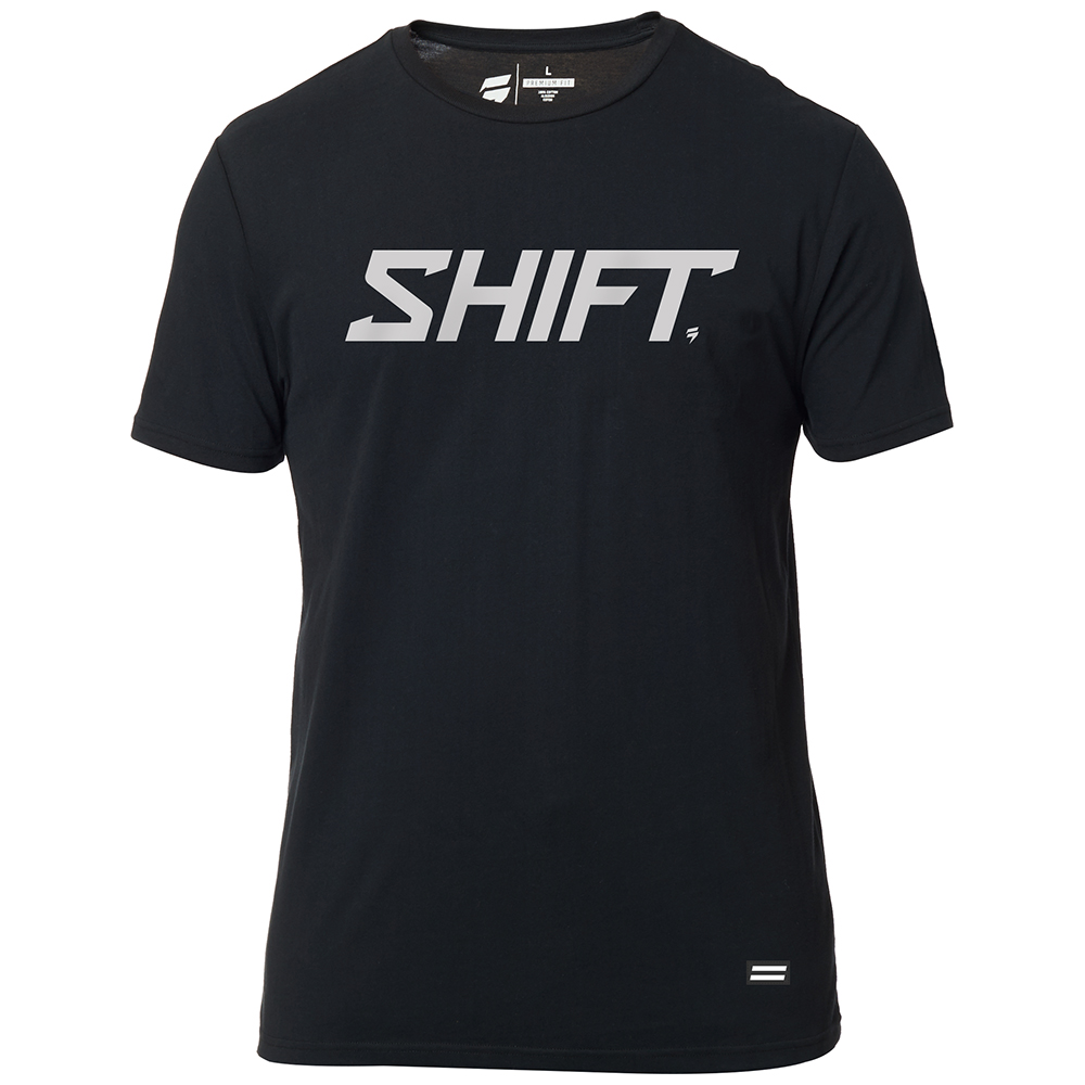 SHIFT WORDMARK SS TEE [BLACK] S - Image 1