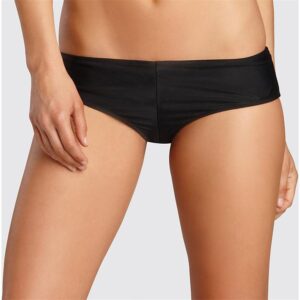 WOMENS TURBULENCE SIDE TIE BIKINI BOTTOM [BLACK] XL - Image 1