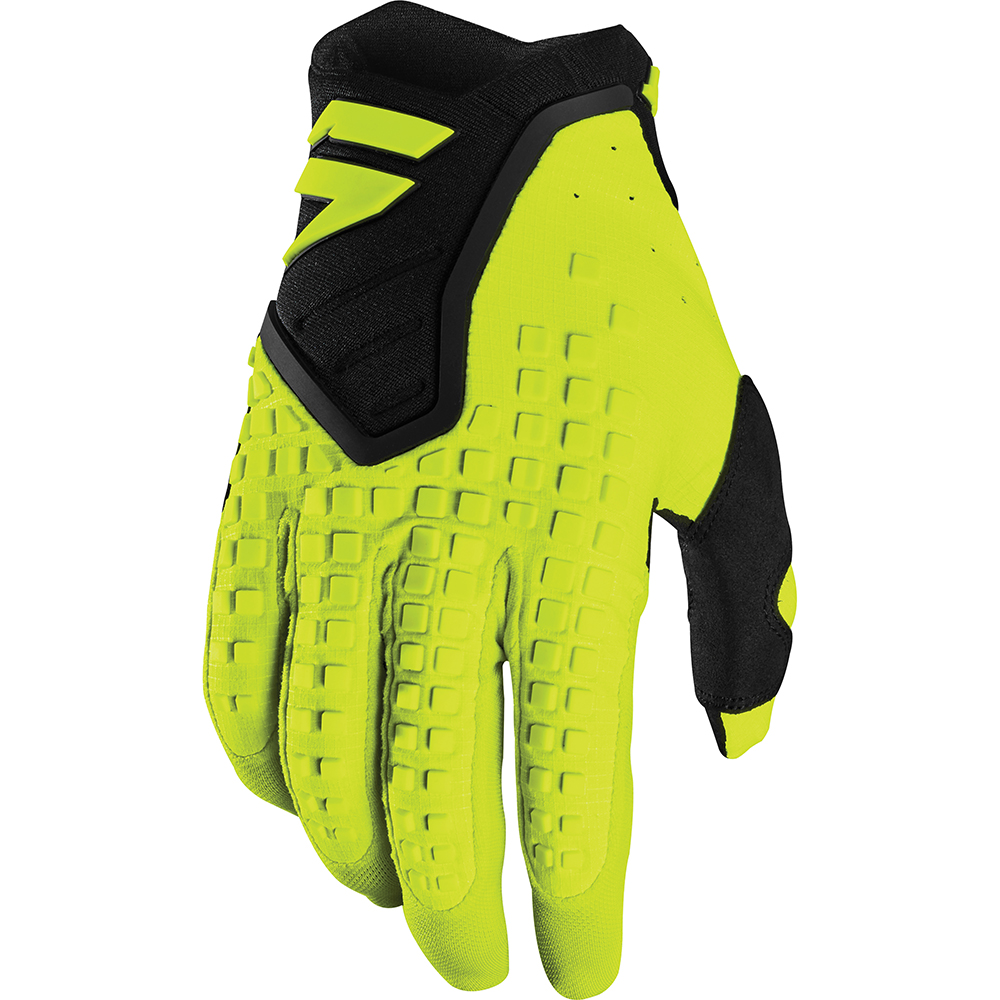 Motocross Gloves Shift 3LACK Pro Fluro Yellow - Image 1
