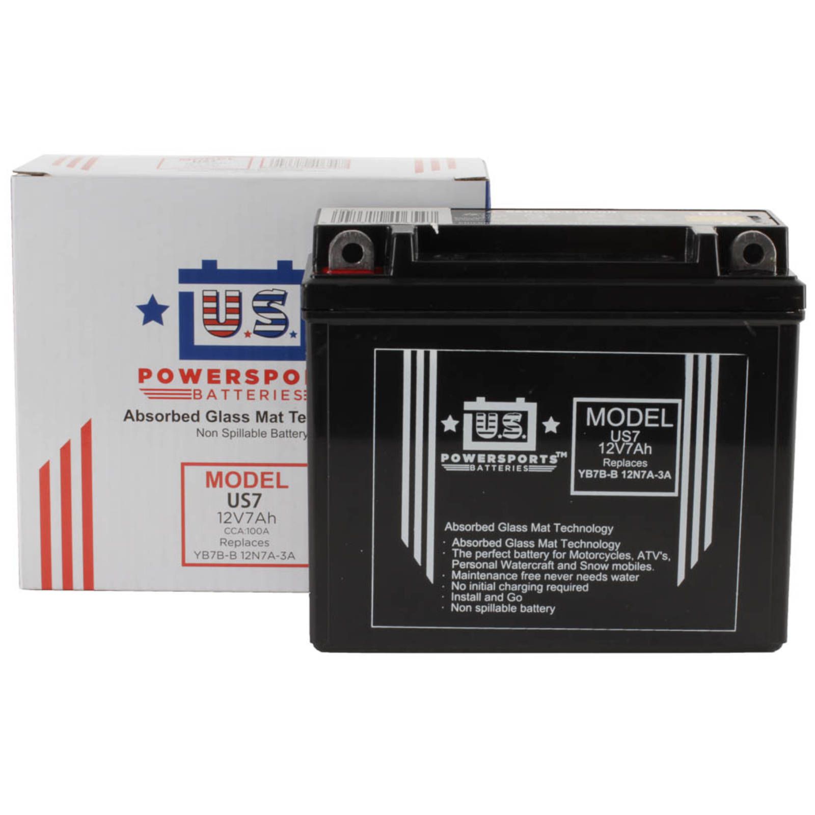 USPS AGM BATTERY US7 YB7B-B *10 - Image 4