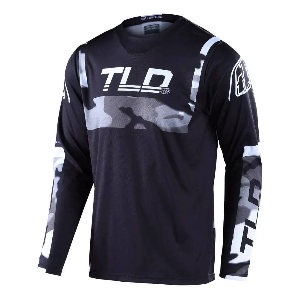 Troy Lee Designs GP Brazen Motocross Jersey Youth Camo Grey