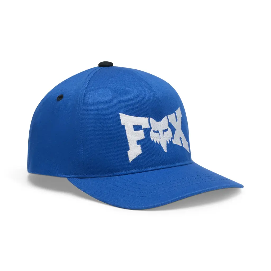 Fox Bend Snapback Hat Youth Blue