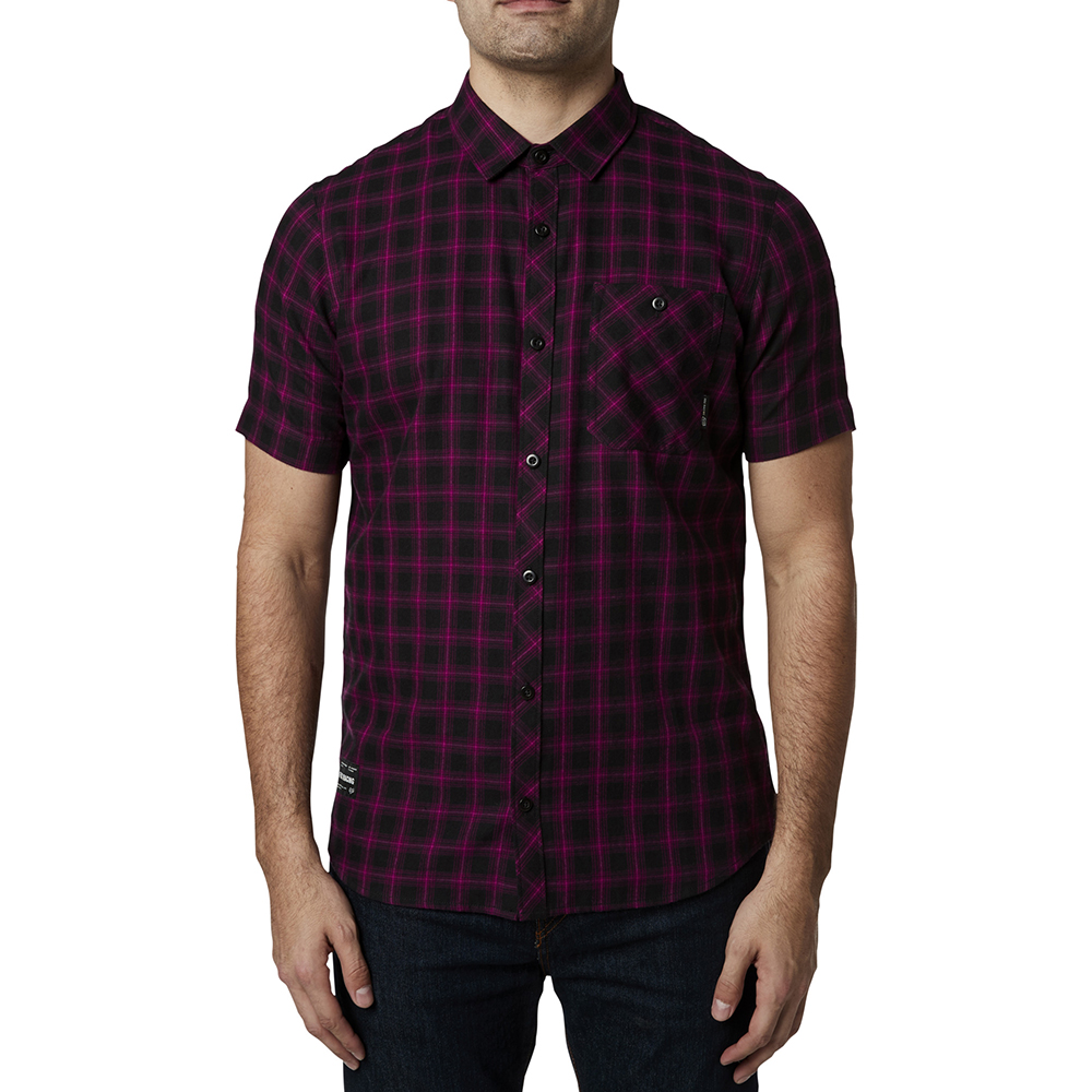 Shirt Fox Ekins Woven Dark Purple - Image 1