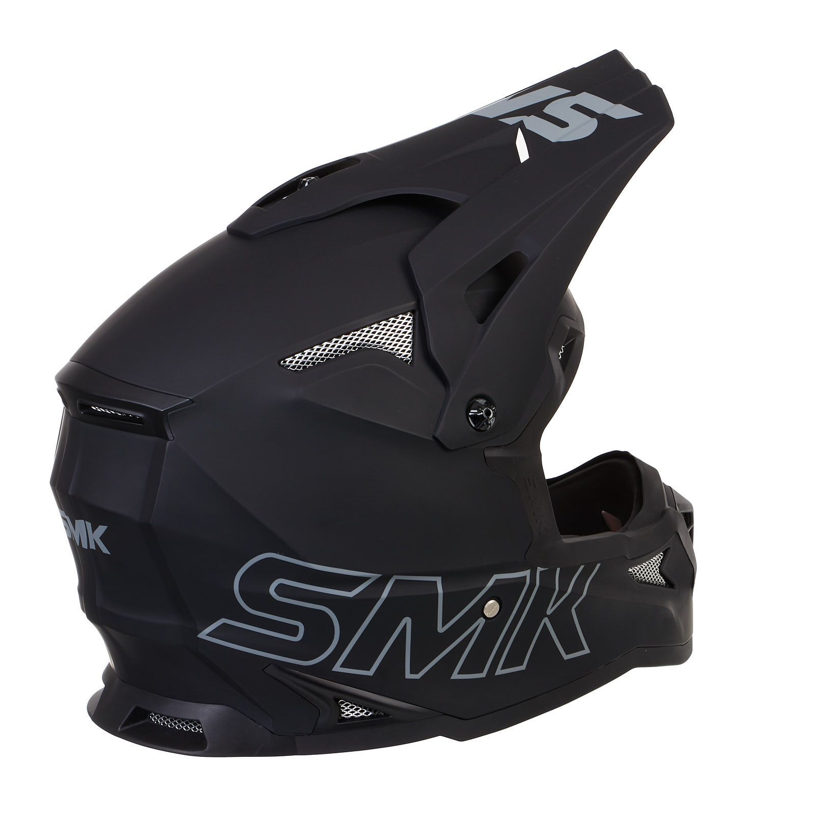 SMK Allterra Motocross Helmet Matte Black - Image 2