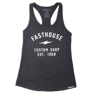 Fasthouse Womens Fundamental Tank Black - Image 1