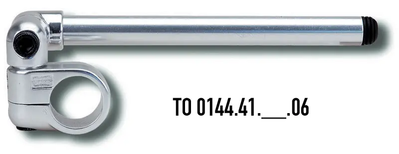 PAIR HANDLEBARS WITH DIA. 50mm CLAMPS RISE OF 30mm NLA