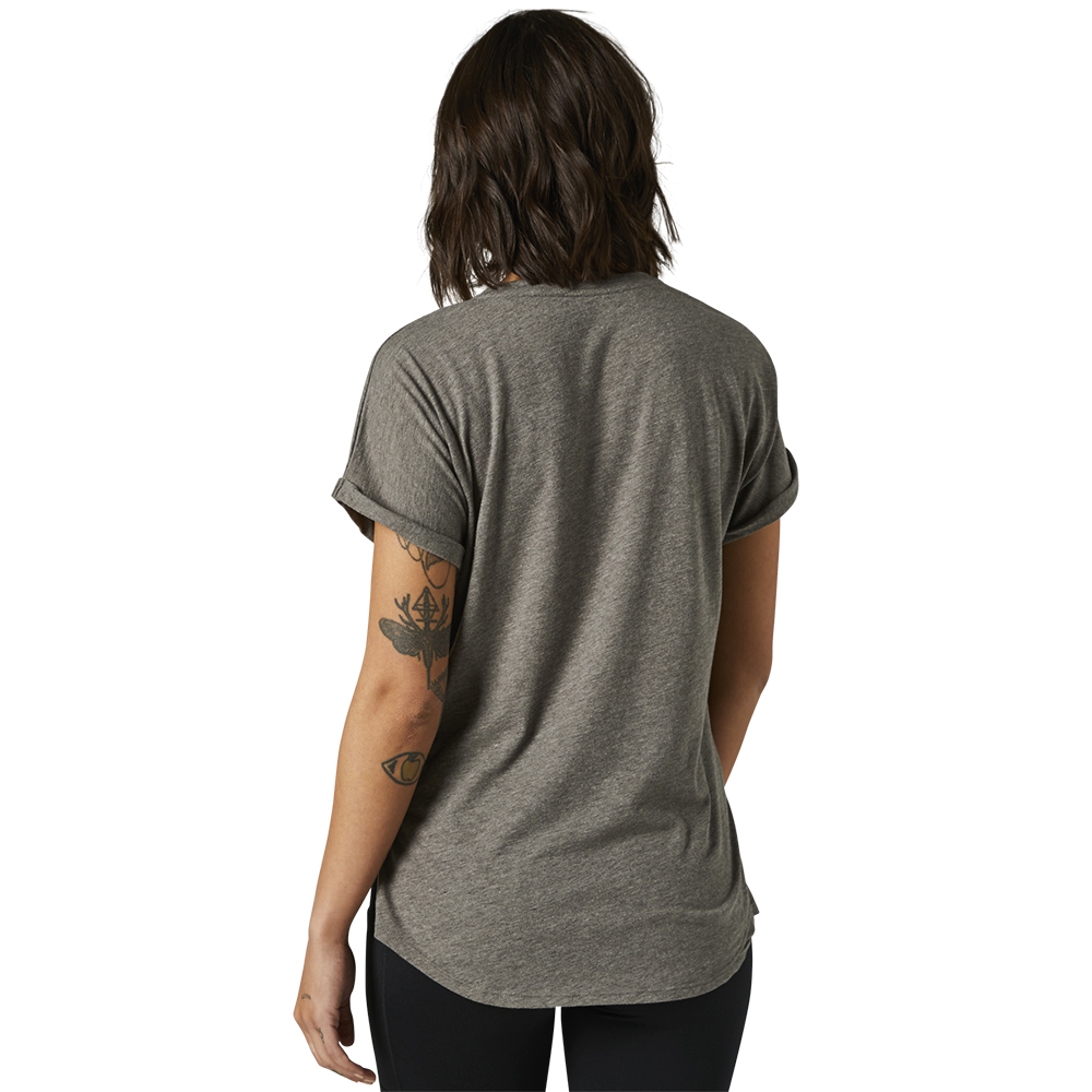 FOX WOMENS BOUNDARY SS TOP [GRAPHITE] XS - Image 2