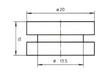 RUBBER GROMMET 20x10