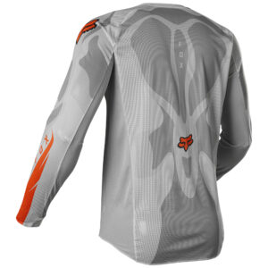 Fox Airline EXO Motocross Jersey Grey/Orange - Image 3
