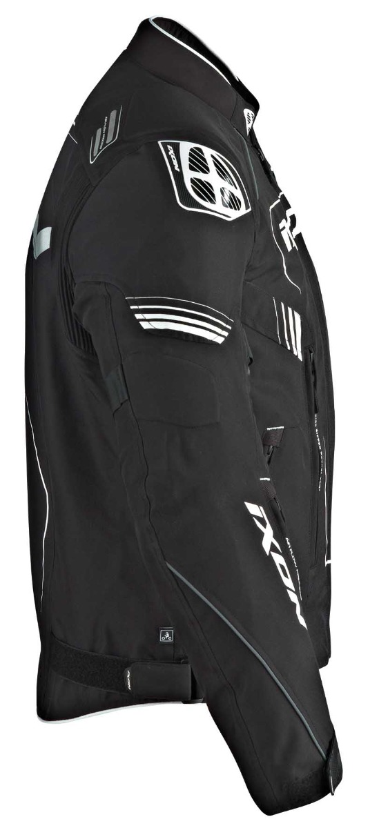 Ixon Zephyr HP Road Jacket Black/White - Image 2
