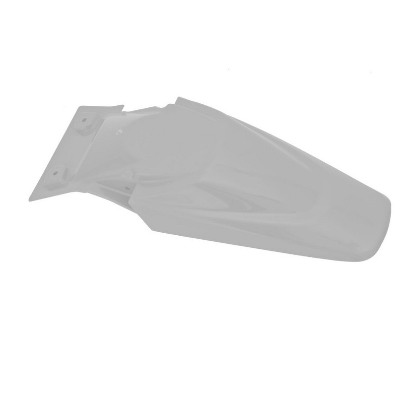 REAR FENDER RTECH KAWASAKI KX65 01-21 KLX110 02-09 SUZUKI RM65 03-05 WHITE - Image 1