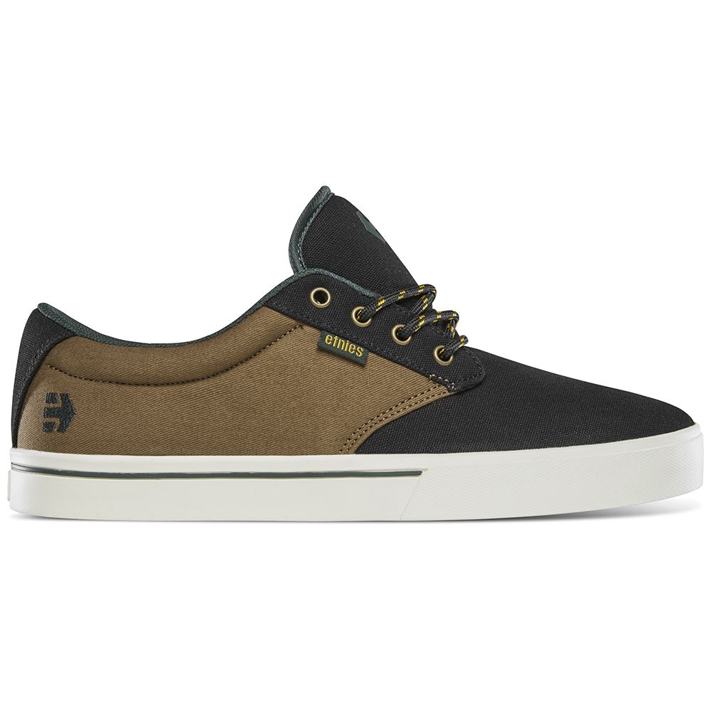 Etnies Jameson 2 Eco Shoes Black/Tan/Orange - Image 1