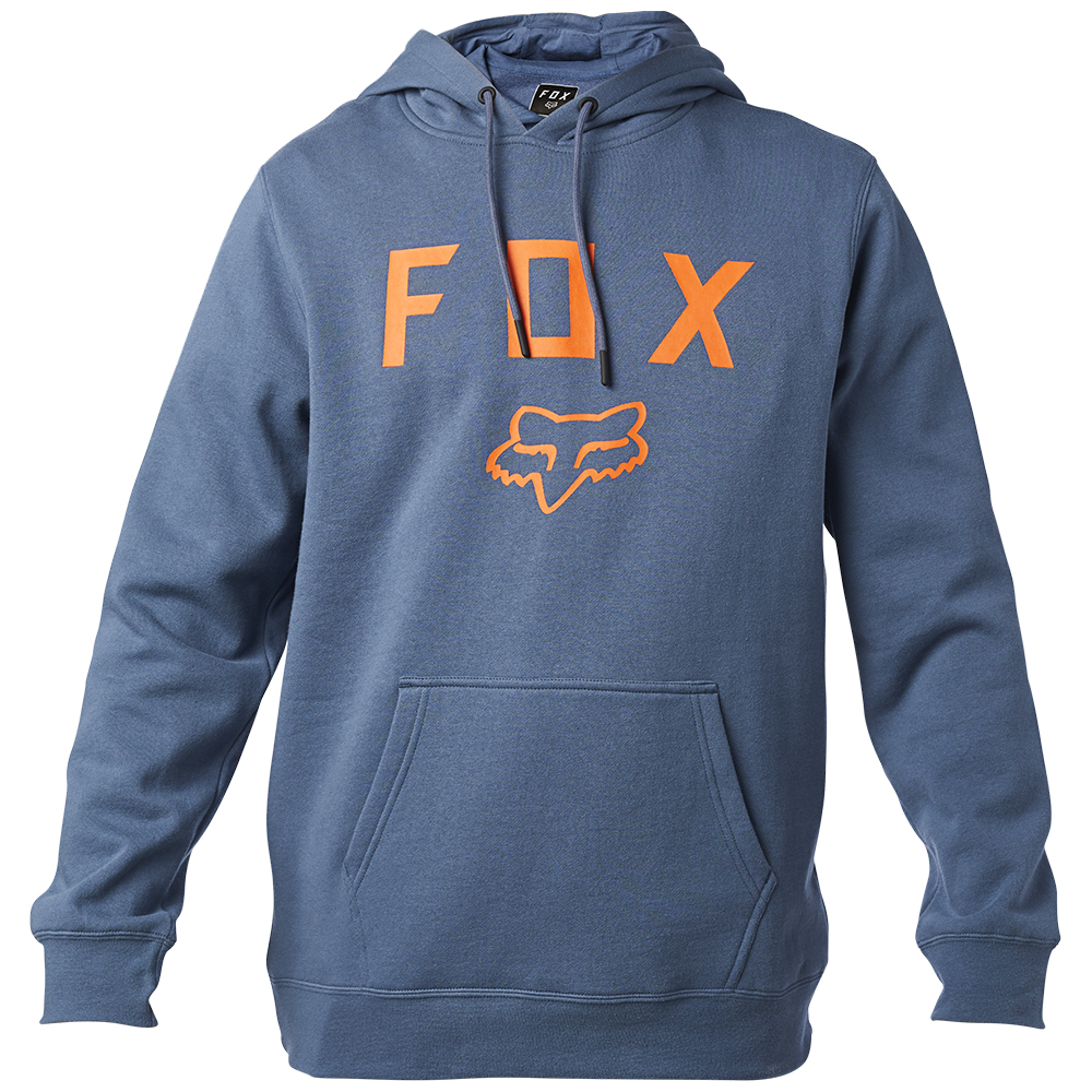 Hoodie Fox Legacy Moth Pullover Fleece Blue - Image 1