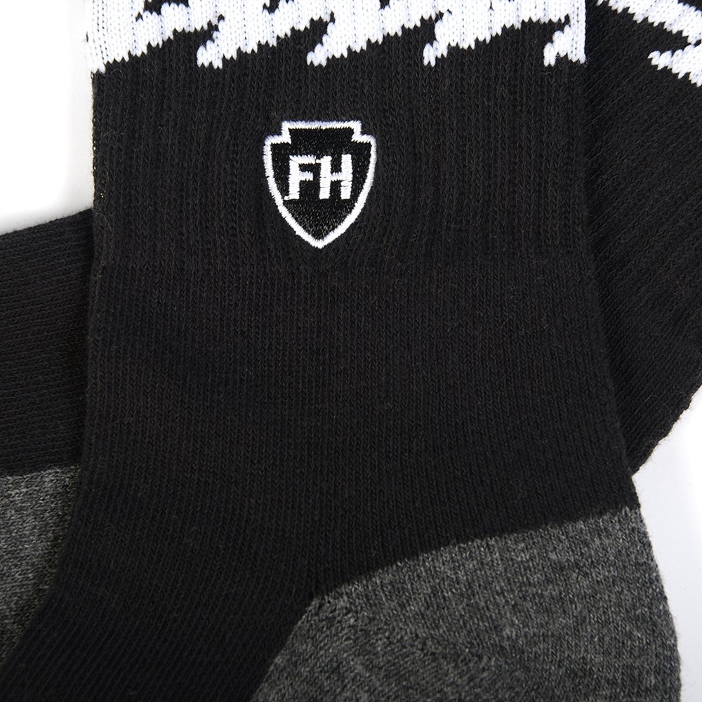 Fasthouse Voltage Socks Black - One Size - Image 2