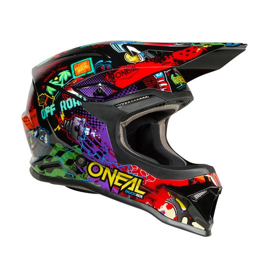 O'Neal 1SRS VIBRANT Motocross Helmet Youth Multi - Image 5