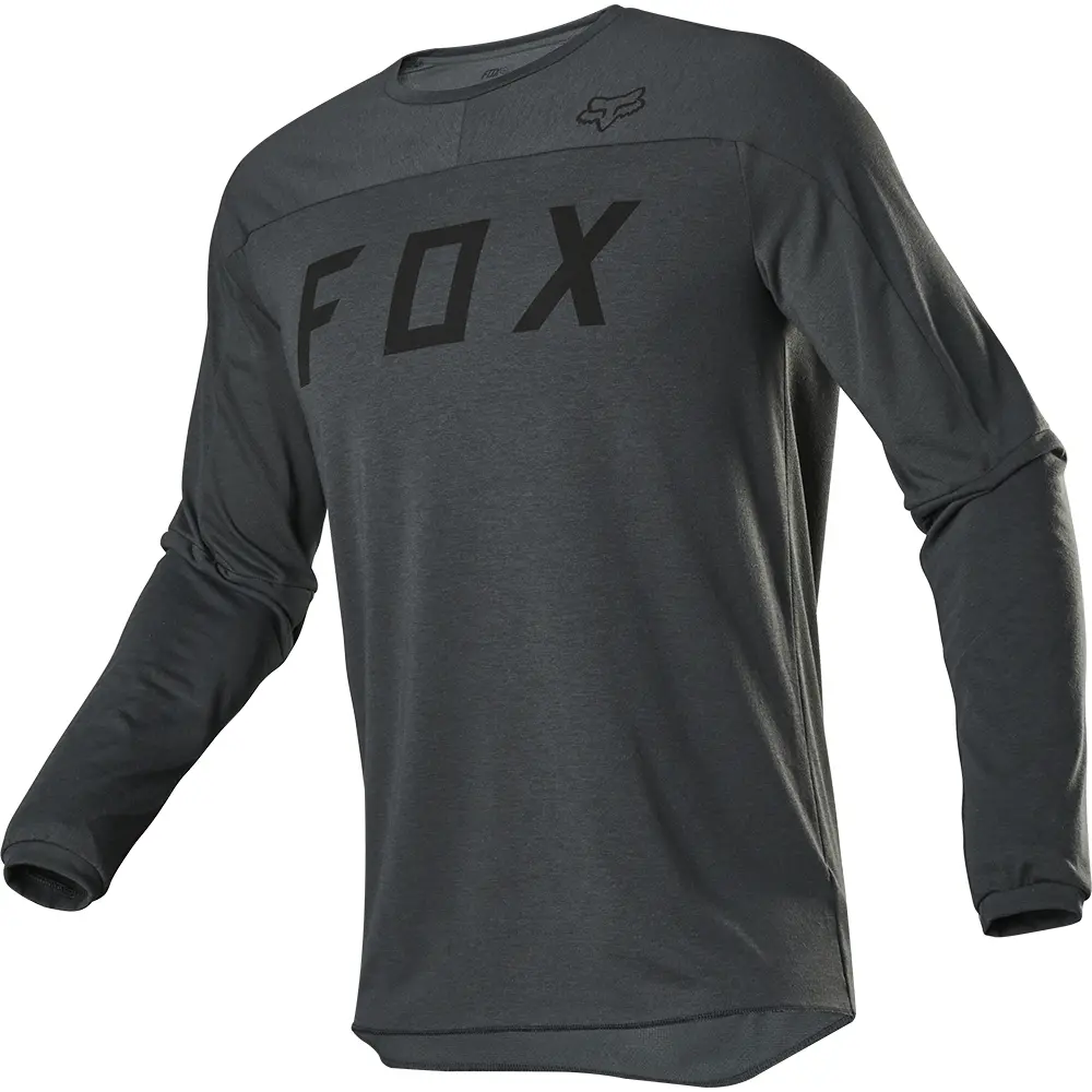 Motocross Jersey Fox Legion Dri-Release Poxy Black