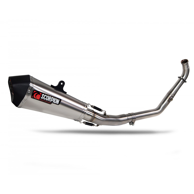 YZF-R125 Serket Taper Full System Titanium Sleeve 2021-2023 - Image 1