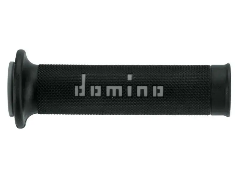 RACE GRIPS KNURL 120/125mm RED/BLACK OPEN