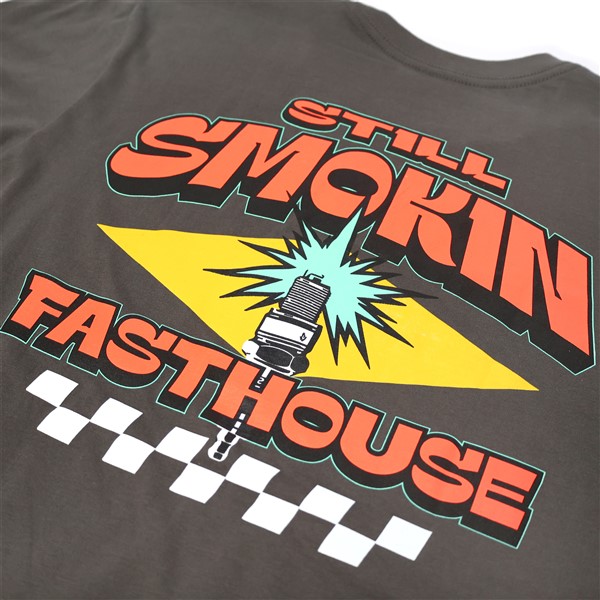 Fasthouse 4 Ever 2 Smokin Tee Heavy Metal - Image 2
