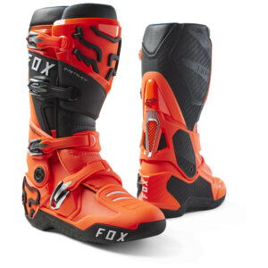 Fox Instinct Motocross Boots Flo Orange - Image 1