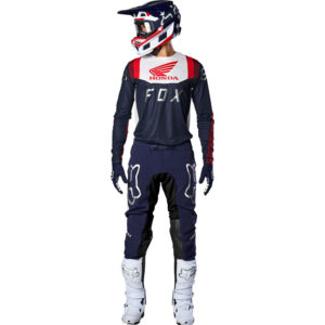 Motocross Pant Honda Flexair Navy/Red - Image 4