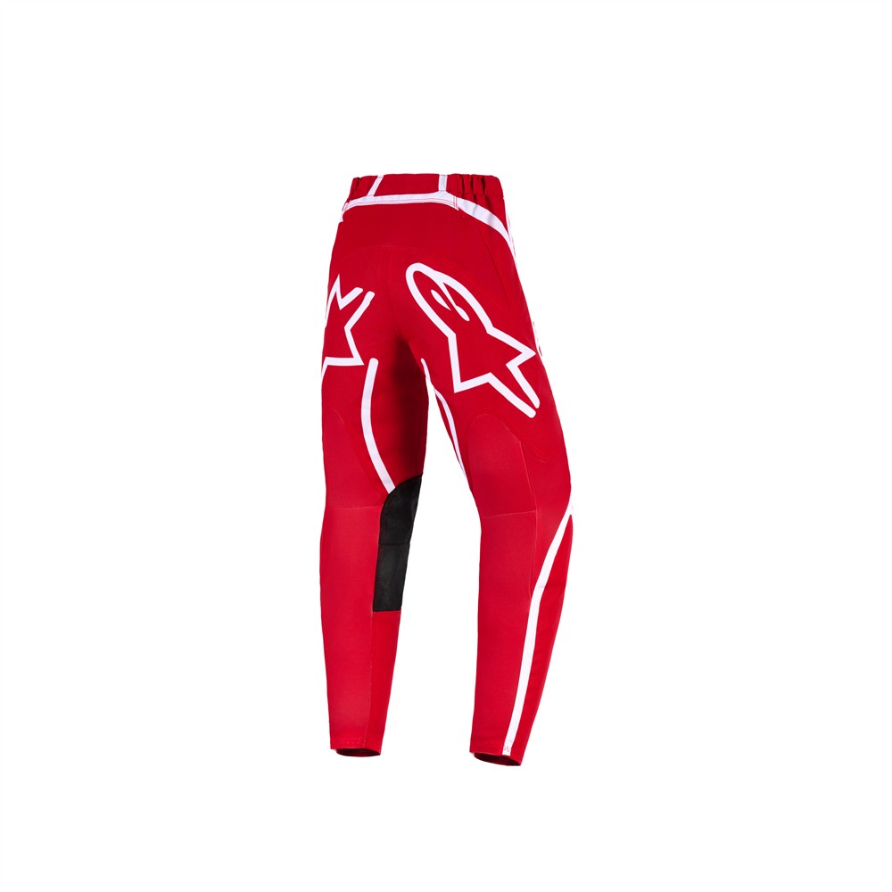 Alpinestars Fluid Apex Motocross Pants Youth Red/White - Image 2
