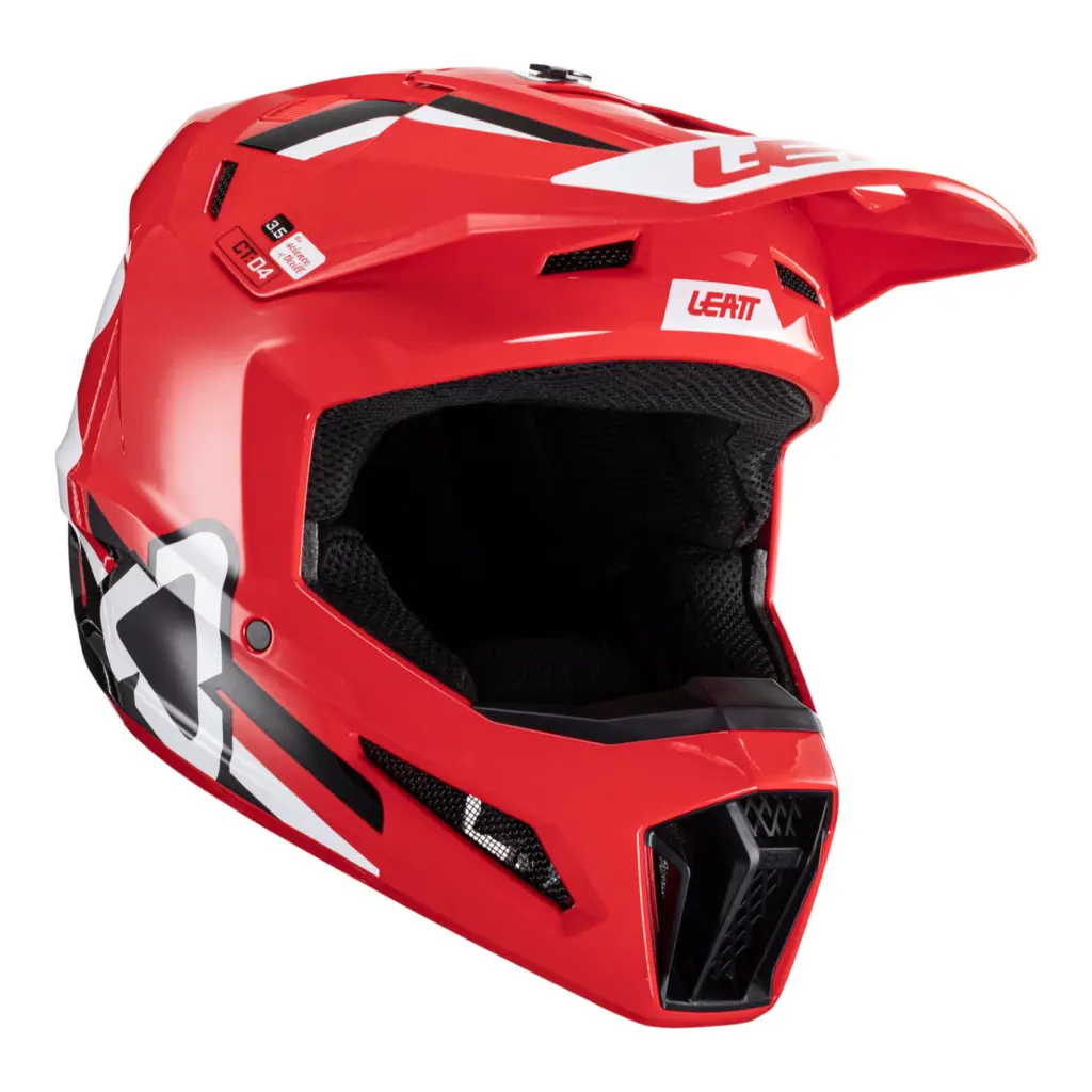 Leatt Moto 3.5 Jr Motocross Helmet Youth Red