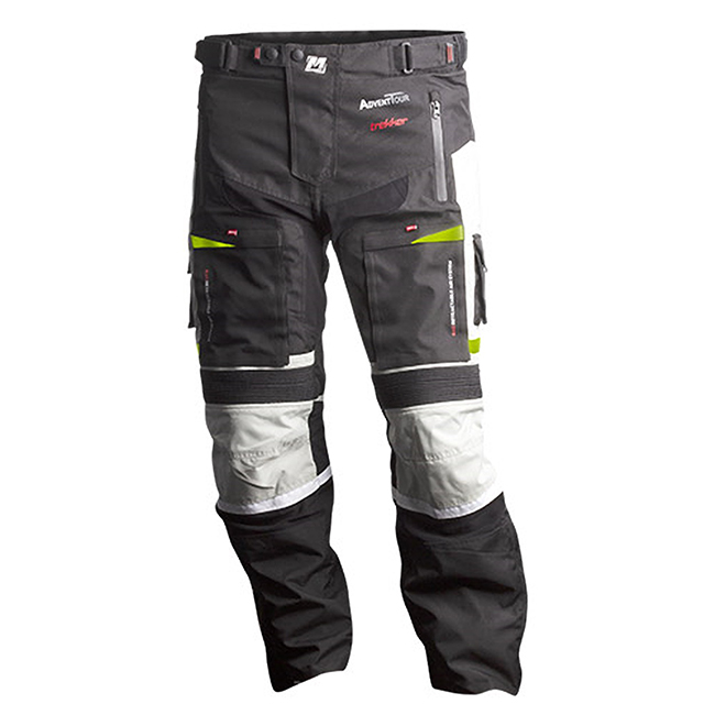 Motodry Trekker Advent-Tour Pants BLack/Grey/Fluro - Image 1