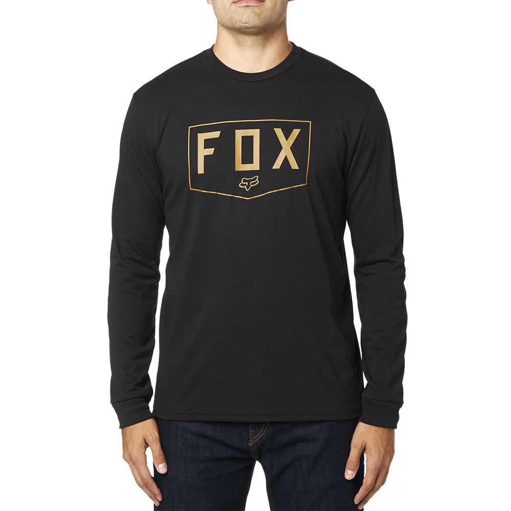 SHIELD LS TECH TEE [BLACK] M - Image 1