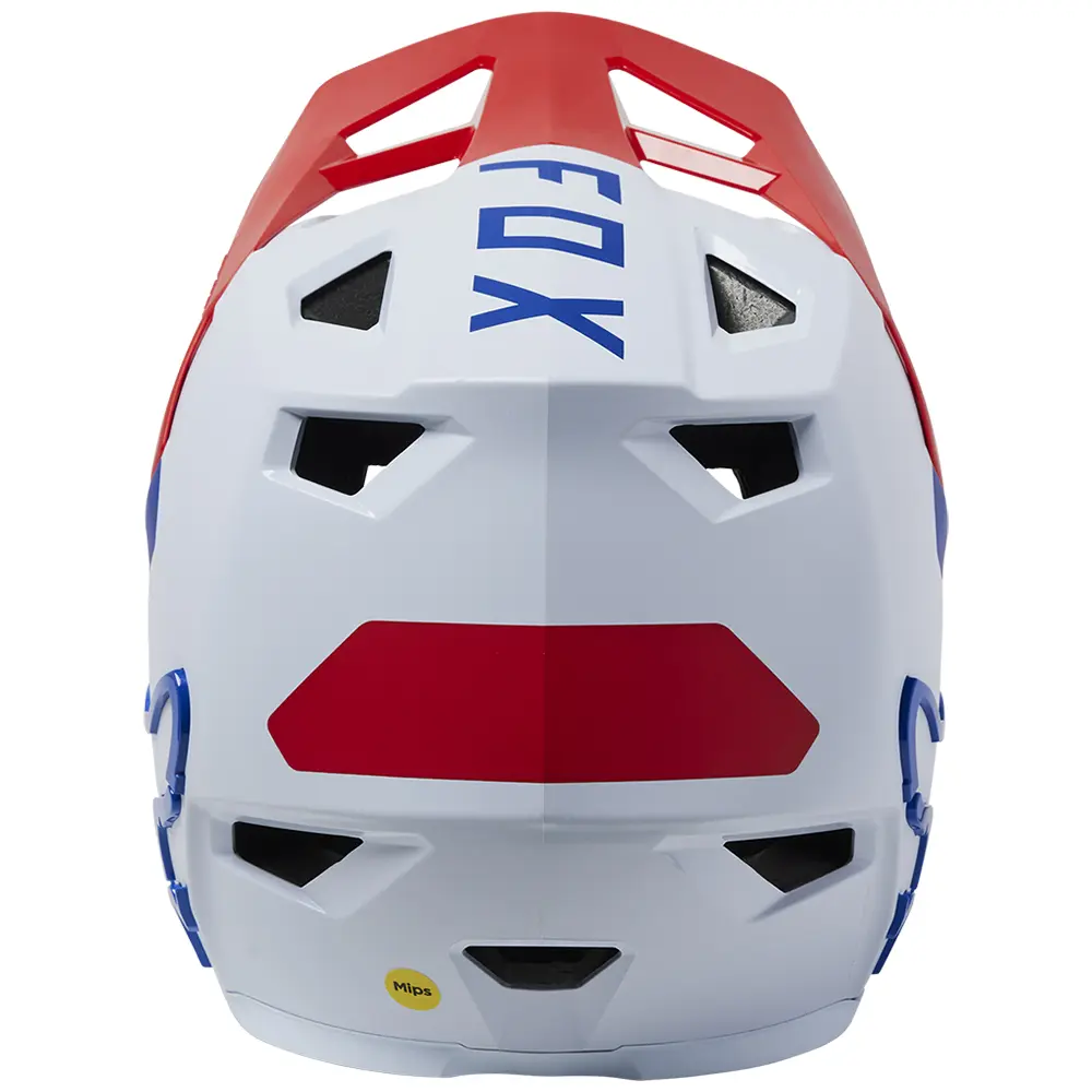 Fox Youth Rampage Ceshyn MIPS Mountain Bike Helmet White