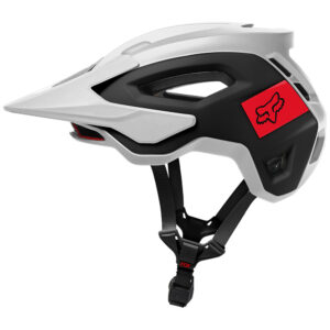 Fox Speedframe Pro Blocked Mips Bike Helmet White/Black - Image 3