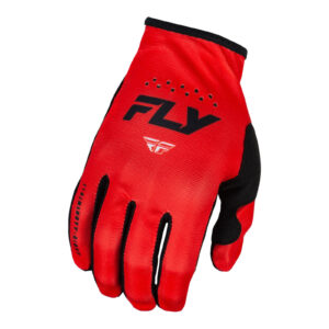 FLY Racing Lite Motocross Gloves Red / Black - Image 1