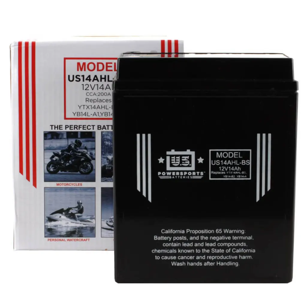 USPS AGM BATTERY US14AHL-BS YB14L-A2 *4 -L +R
