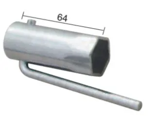 PLUG SPANNER 21mm x 64 LONG