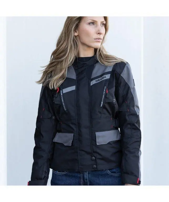 STELVIO LADY LIGHT JACKET GREY/BLACK X-SMALL