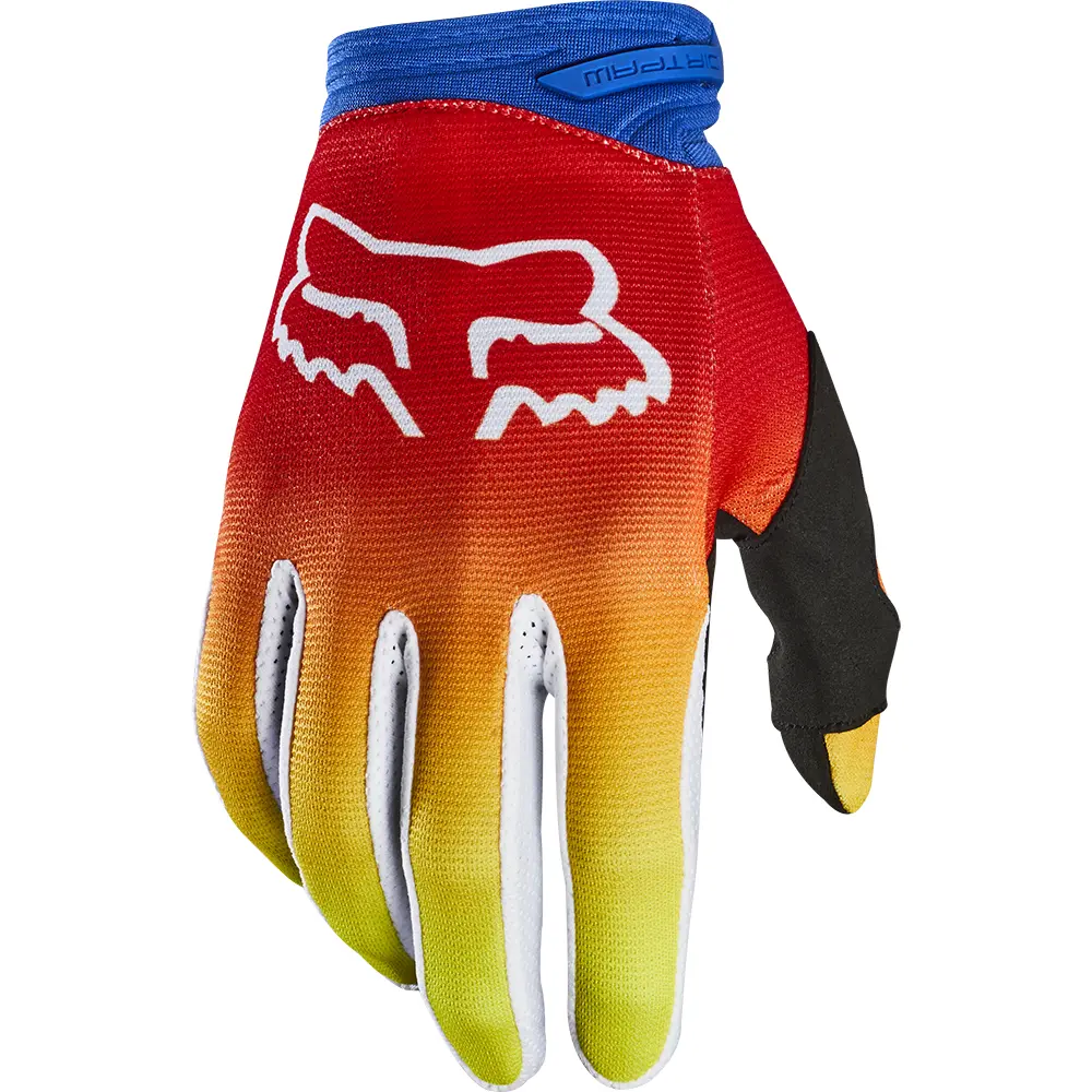 Motocross Glove Fox Dirtpaw FYCE Youth Blue/Red