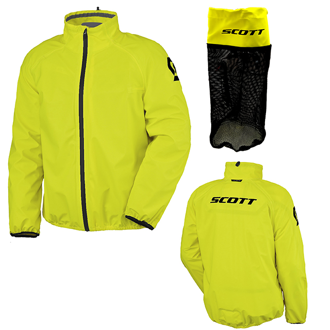 M Rain Jacket D-size Scott Ergonomic Pro DP Yellow         [] - Image 2
