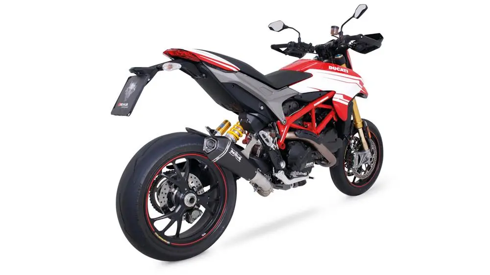 SLIP-ON HYPERCONE BLK S/STEEL DUCATI HYPERMOTARD/HYPERSTRADA '13-