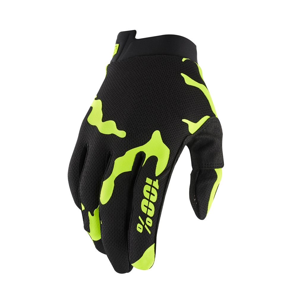 100% iTrack Gloves Salamander - Image 1