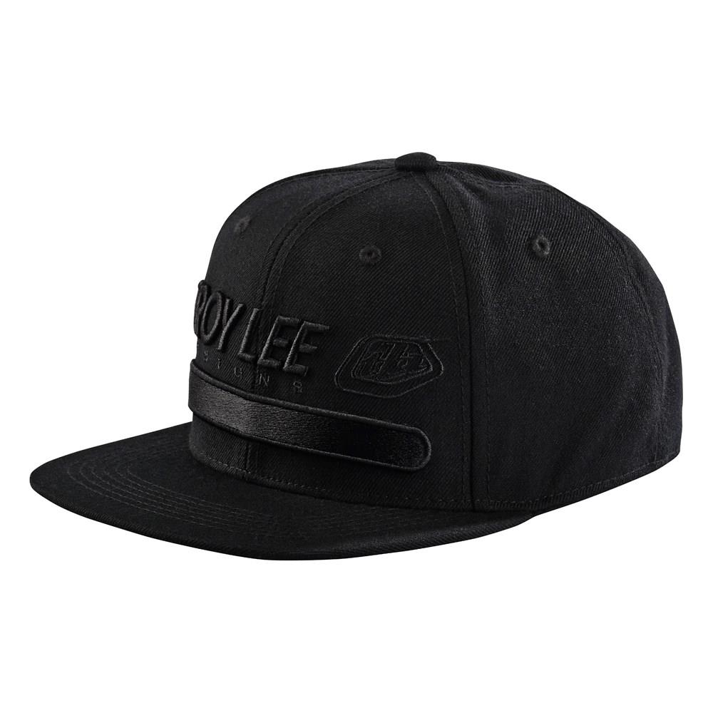Troy Lee Designs 9Fifty Drop In Snapback Black / Reflective - Image 1