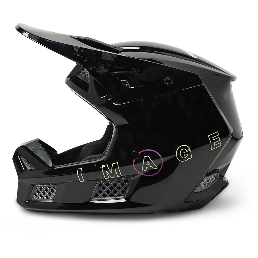 Fox V3 RS Detonate MIPS ECE Motocross Helmet Black