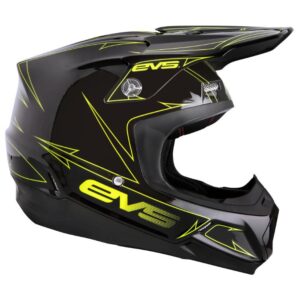 EVS T5 HELMET PINNER BK/HV MD - Image 1