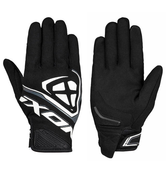 Ixon Hurricane Road Gloves Black/White - Image 1