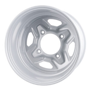 WMP ATV/UTV Steel Rim 14x8 Polaris Rear 4/156 +63.5 - Silver - Image 3