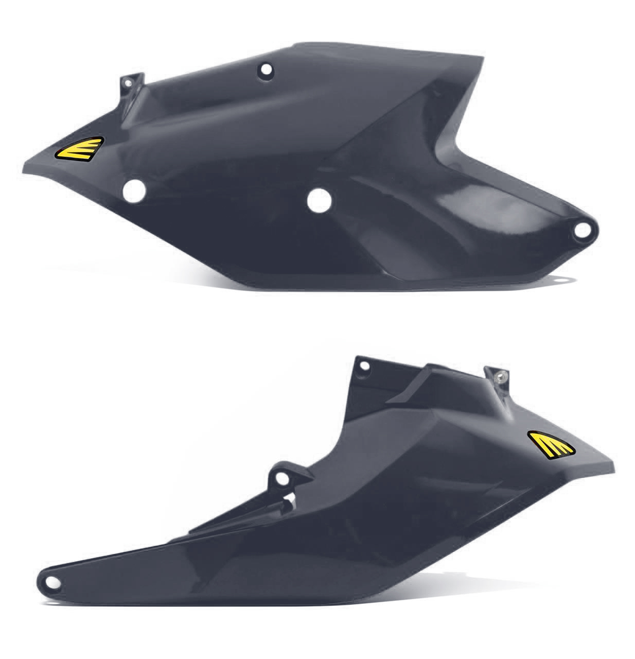 2019-2020 KTM SXF/XCF/ SX SIDE NUMBER PANEL BATTLESHIP GRY - Image 1