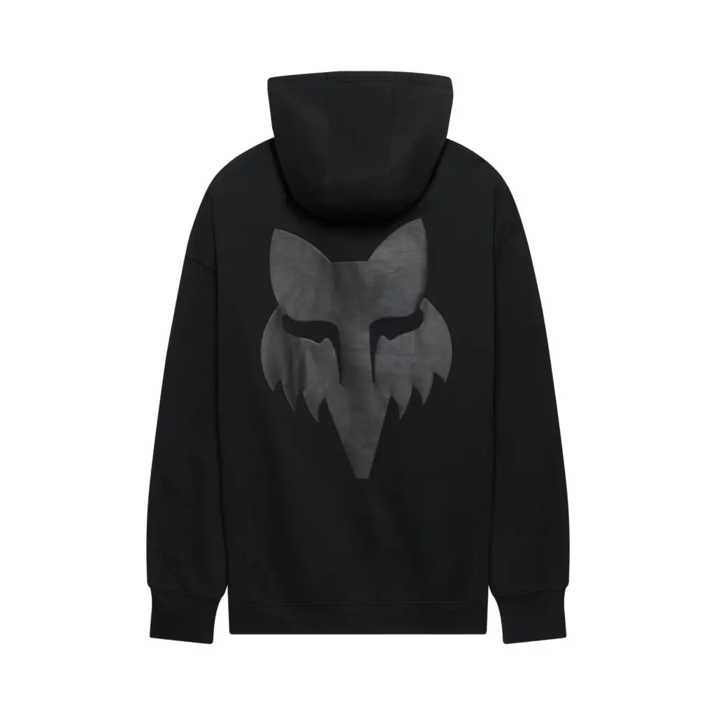 Fox Head Heavyweight Fleece Pullover Hoodie Black