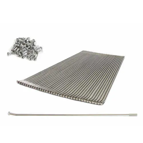 Steel Spoke Set 10g Rear TC50