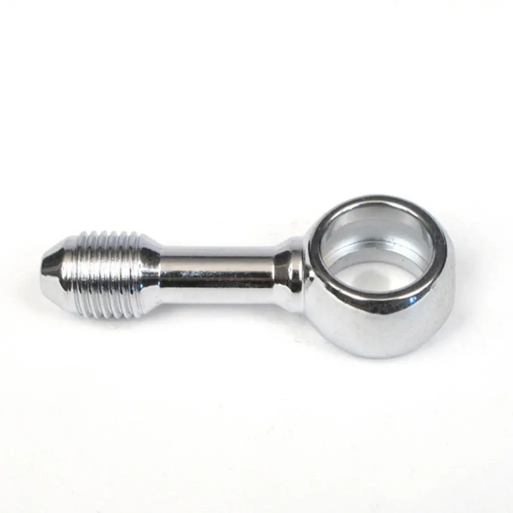 WHITES BRAKE - 11mm (7/16') BANJO - STRAIGHT - CHR STEEL