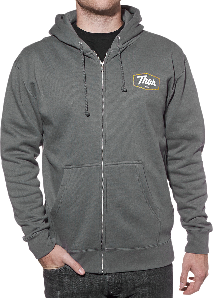 Hoody Thor Script Charcoal - Image 1